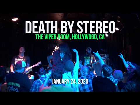 Death By Stereo at The Viper Room, Hollywood, CA 01-24-2020
