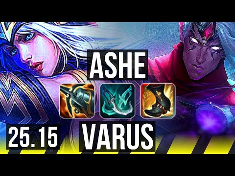ASHE & Pyke vs VARUS & Vex (ADC) | 11/4/11 | KR Diamond | 25.15
