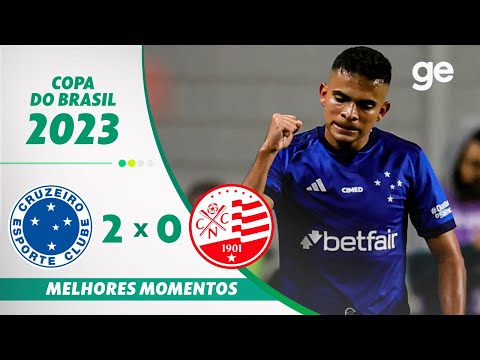 CRUZEIRO 2 X 0 NÁUTICO | MELHORES MOMENTOS | 3ª FASE COPA DO BRASIL 2023 | ge.globo