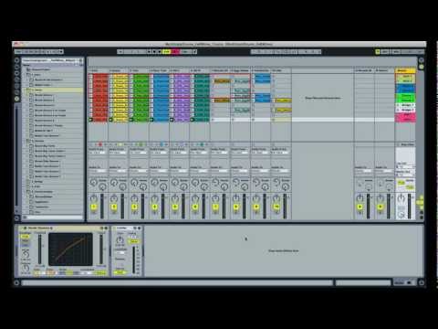Ableton Live - Multitrack Drum Session Tutorial