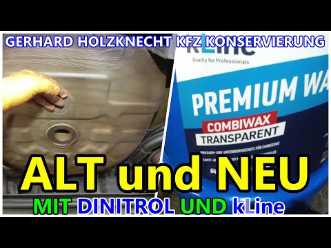 Altes Combiwach/Seilfett und neues Premium Transparentwachs von KLine