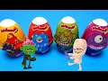Monster Eggs With Surprise Toy And Dessert Kidsworld Pudding
