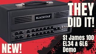 Video thumbnail for THIS AMP IS UNBELIEVABLE - NEW BLACKSTAR ST JAMES 100 HEAD - FULL DEMO & NEW INSANE AMOUNT OF SPEC’s by Ninecore Neil