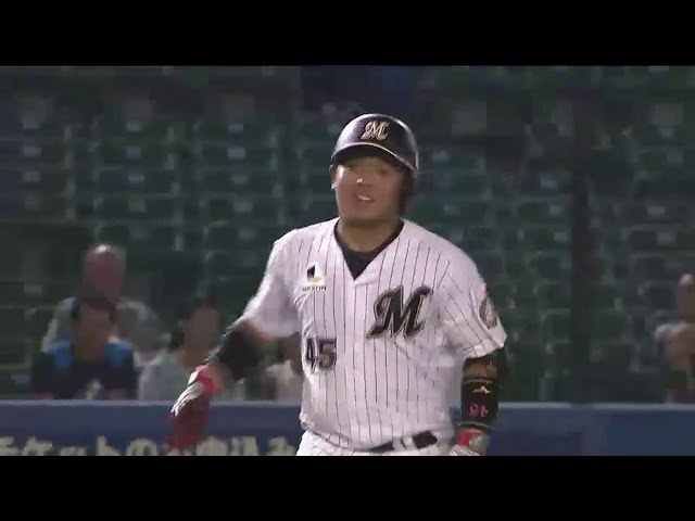 【2回裏】マリーンズ・田村 勝ち越しタイムリー2ベースヒット!!  2014/8/5 M-E