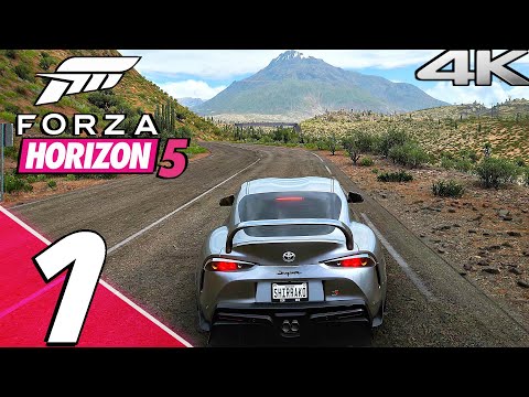 FORZA HORIZON 5 Gameplay Walkthrough Part 1 - Prologue (Full Game) 4K 60FPS EXTREME GRAPHICS RTX
