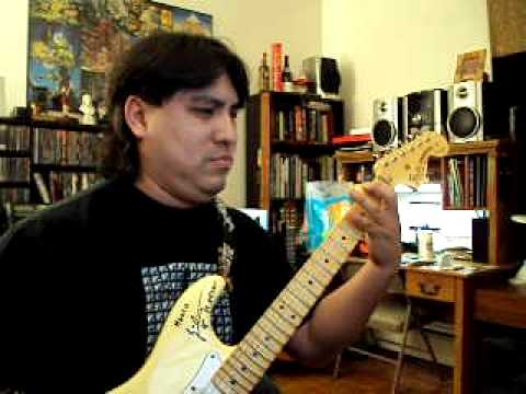 Yngwie Malmsteen Guitar Signed by HIM in Vintage Vynil N.J..AVI