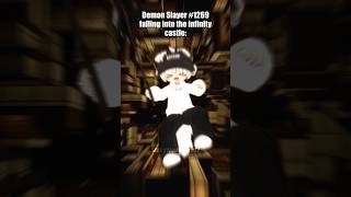 When You Fall Into The Infinity Castle