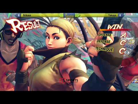 Elements Fighting Games Challenge #4 - USF4 - Orikasa vs Takuya