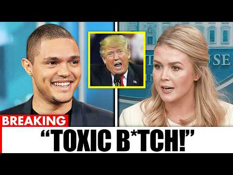 崔佛諾亞在電視直播上「燒毀」卡羅琳·李維特和唐納·川普！ (Trevor Noah SCORCHED Karoline Leavitt and Donald Trump on Live TV!)