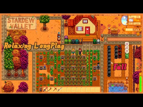 Stardew Valley - Relaxing Longplay Fall (No Commentary)