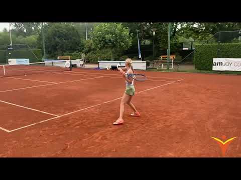 College Tennis Recruiting Video - Fall 2024 - Schuyler Langley - Slamstox II