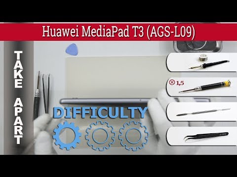 Wie kann man 📱 Huawei MediaPad T3 10'' (AGS-L09) zerlegen