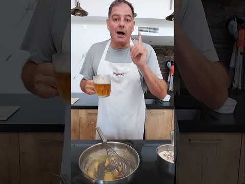 Bechamel de Boletus para Canelones de Rabo.
