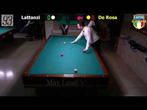 De Rosa vs Lattanzi - Gara Libera Territoriale CSB Club 93 Roma - 3/11 Marzo 2018