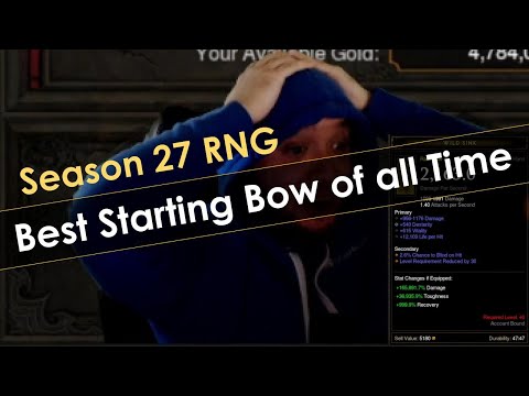 Best Starting Weapon I've Ever Crafted, Doesn't Get Any Better Than This!