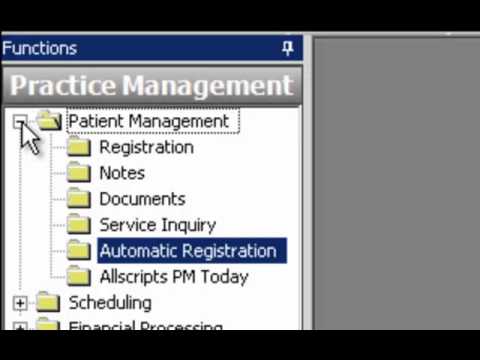 Allscripts Enterprise Pm Aepm Registration And Charge Import