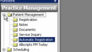 Allscripts Enterprise PM (AEPM) Registration and Charge Import