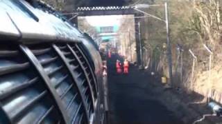 preview picture of video 'Metrolink track renewal from on board 37109'