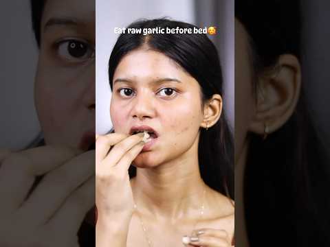 Eat raw garlic before bed🛌✅ #youtubeshorts #trending