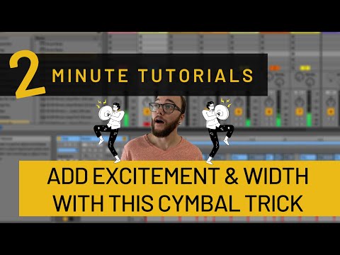 Add Excitement to Dance Music with this Cymbal Trick
