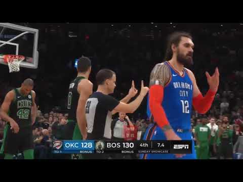 Kyrie Irving Game Winner&Russell Westbrook Chokes！Celtics VS Thunder INSANE Final Minutes