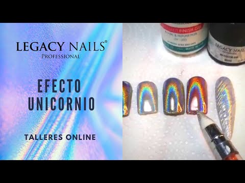 EFECTO UNICORNIO │ TALLER DE UÑAS │ LEGACY NAILS