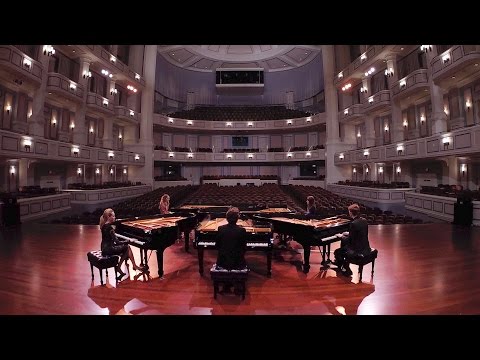 Jupiter from "The Planets" for 5 pianos - The 5 Browns