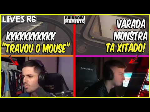PINADEIRA DO RAZAH, SHAIKO TA XITADO? NESK DESTRUINDO E MAIS - MELHORES MOMENTOS LIVES R6