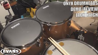 Video thumbnail for Evans Onyx Drumheads // Unboxing, Demo and Review - Jack Haigh by Jack Haigh Drums