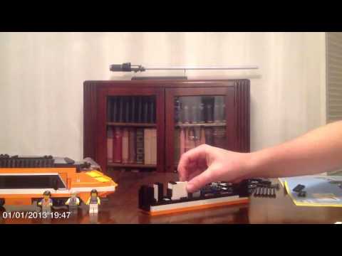 Lego 10233 Horizon Express time lapse with power functions