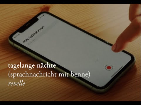 revelle - tagelange nächte (sprachmemo mit benne)