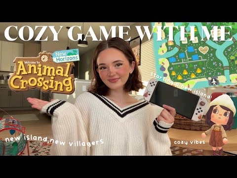 starting a NEW island in animal crossing new horizons (part 1) 🏝️🎟️✨🎡 *cozy game with me!*