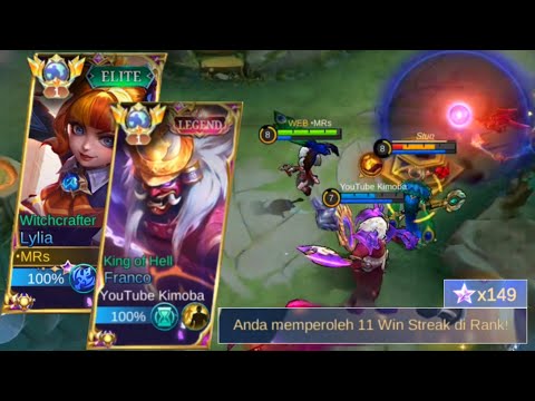 Push Mmr Ft. Top Global - Lylia Gameplay