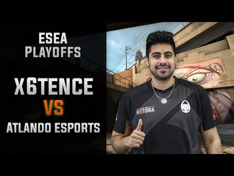 x6tence vs Atlando esports - Overpass | ESEA Playoffs
