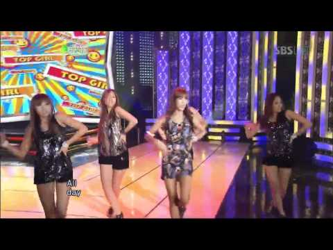 [인기가요] 111002 - G.NA - Top girl
