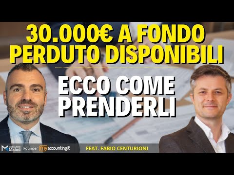 , title : '30.000 euro a FONDO PERDUTO subito - Ecco COME PRENDERLI - Feat. Fabio Centurioni'