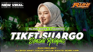 Download lagu DJ SHOLAWAT TIKET SUARGO - SPECIAL CHEK SOUND HOREG | SLOW BASS X HADROH AZZAHIR mp3 Download lagu DJ SHOLAWAT TIKET SUARGO - SPECIAL CHEK SOUND HOREG | SLOW BASS X HADROH AZZAHIR mp3