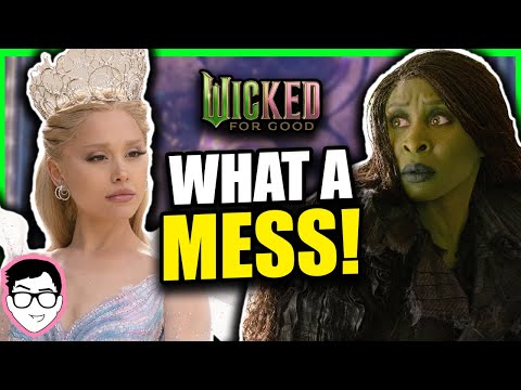 This Movie STINKS… | Wicked For Good (2025) MOVIE REVIEW! | Ariana Grande, Cynthia Erivo