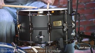 Video thumbnail for Tama S.L.P. Big Black Steel 8" X 14" Snare Drum | N Stuff Music by N Stuff Music