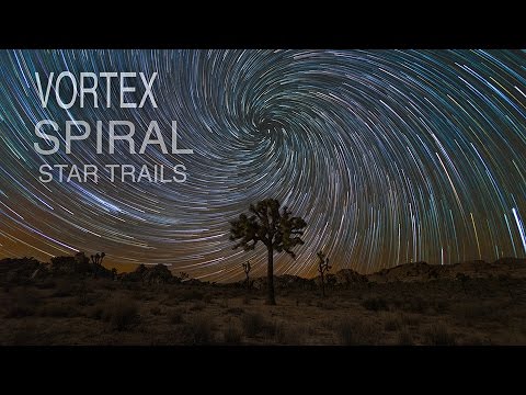 Vortex Spiral Star Trail Tutorial using LRTimelapse 4, LR, and Starstax