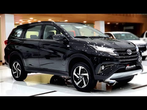 All-New 2023 Toyota Rush 1.5L Black Color - 7 Seats SUV | Exterior and Interior Details