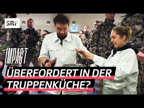 Cooking for the Swiss Army – Is this the toughest job in the military? | Impact | SRF