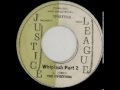 Wesley Germs ‎& The Upsetters -- Whiplash & Version