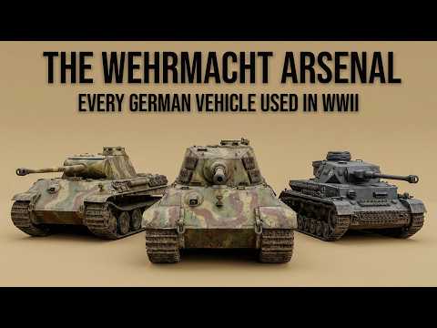 Every German Vehicle Used in WWII (From Panzer I to Maus)