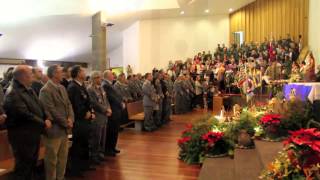 preview picture of video 'Missa do Parto | Forças Militares 16.12.2014'