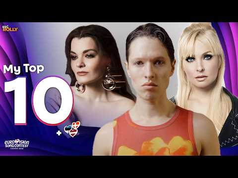 Eurovision 2026 | My Top 10 - NEW: 🇩🇰🇪🇪🇱🇻