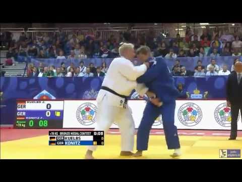 Judo 2015 Grand Slam Tyumen: Kuelbs (GER) - Konitz (GER) [+78kg] bronze