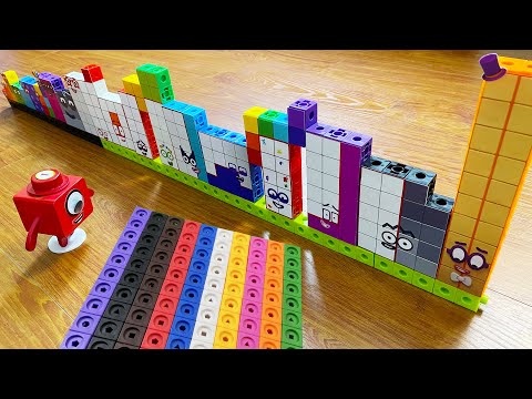 DIY Numberblocks 1 to 20 from Mathlink Cube!