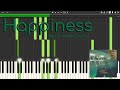 Happiness - Rex Orange County | Tutorial / Cover / Instrumental