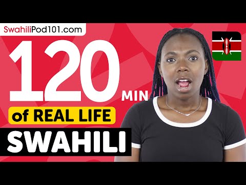 120 Minutes of Real-World Swahili Listening & Speaking Training